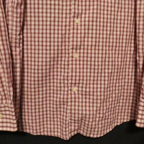 PROTOCOL, checkered button down shirt, 15.5 neck, 34-35 - Picture 7 of 16